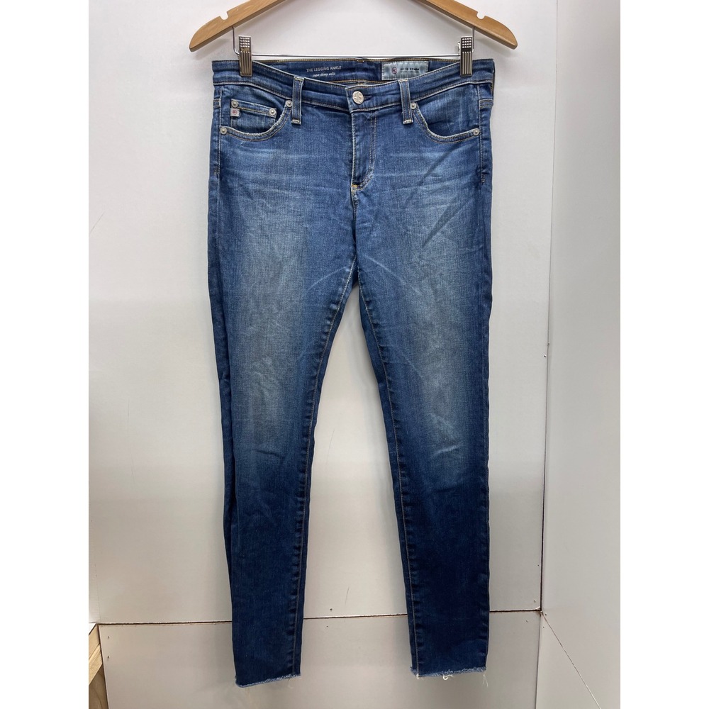 AG Adriano Goldschmied The Legging Ankle Super Skinny Jeans Medium Wash 28R